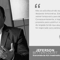 Nosso economista Jeferson Bittencourt falou à Agência Estado sobre a PEC da Transição defendida pelo presidente eleito Luiz Inácio Lula da Silva e as preocupações do mercado financeiro em relação ao Orçamento de 2023. O “waiver” é como é chamada a licença excepcional para desembolsos acima do teto de gastos