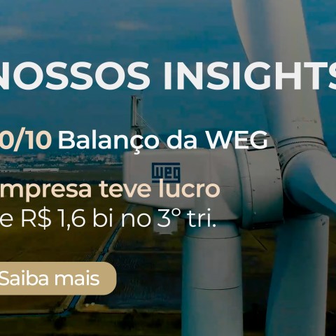 Balanço da WEG no 3º tri