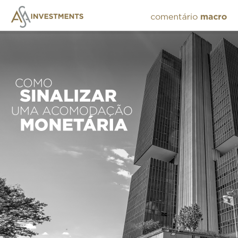 Como sinalizar uma acomodação monetária?