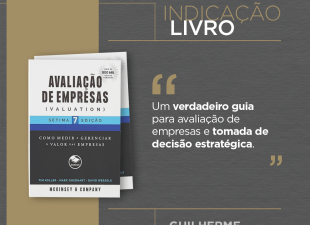 Dica de livro, valuation, McKinsey & Company Inc., "Avaliação de empresas: valuation", investimentos,