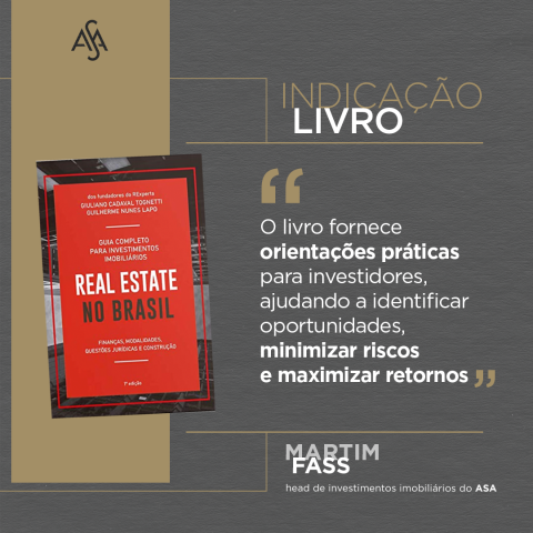 Martim Fass, Real Estate, investimentos imobiliários, fundos imobiliários, setor imobiliário,