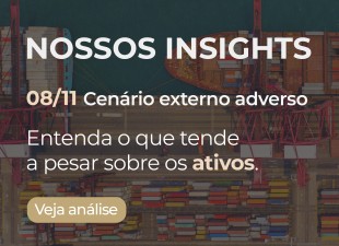 Cenário externo adverso