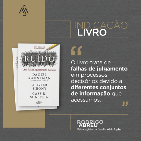 dica de livro, ruído, noise, daniel kahneman