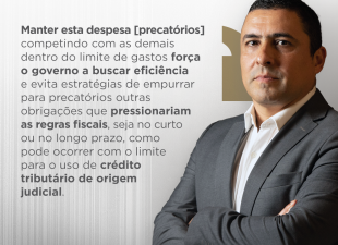 Jeferson Bittencourt, arcabouço fiscal, limite de gastos do governo, política fiscal, precatórios