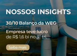 Balanço da WEG no 3º tri