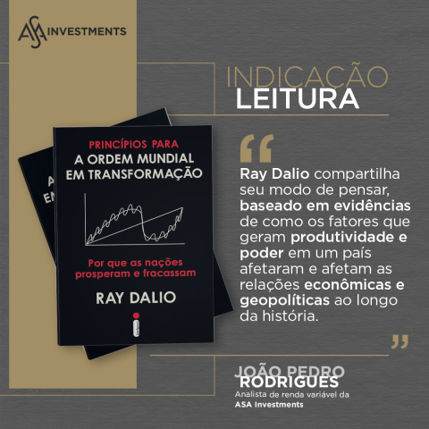 Ray Dalio; produtividade; Bridgewater Associates; "Por que as nações prosperam e fracassam”; renda variável