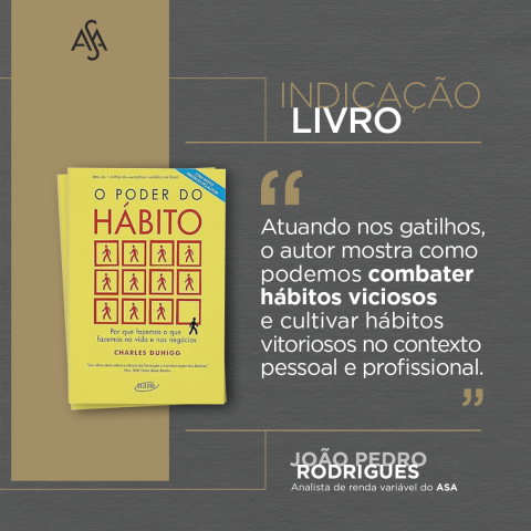 Dica de livro, o poder do habito