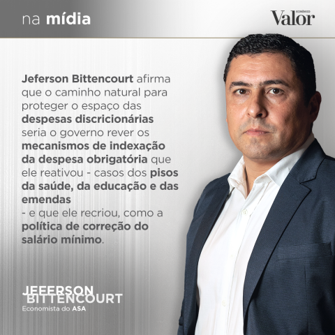 despesas discricionárias, despesas nao obrigatorias, orçamento, teto de gastos, arcabouço fiscal, Jeferson Bittencourt